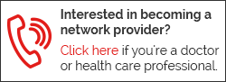 Click here if you would like to become a network provider